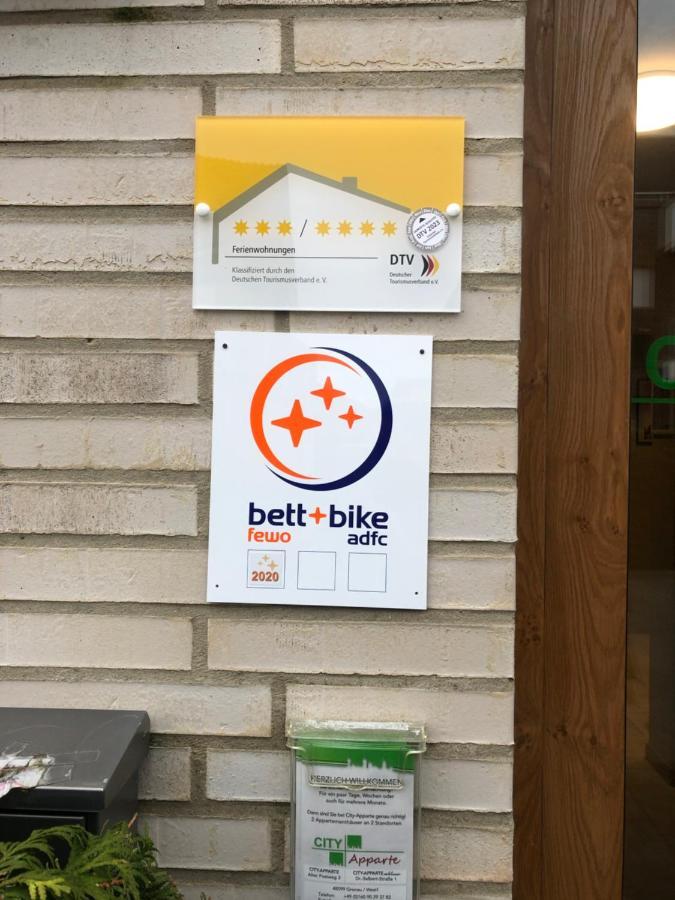 City Apparte Exklusiv - Direkt Am Antonius-Hospital - Stilvoll Wohnen Im Herzen Von Gronau Gronau  Exteriör bild
